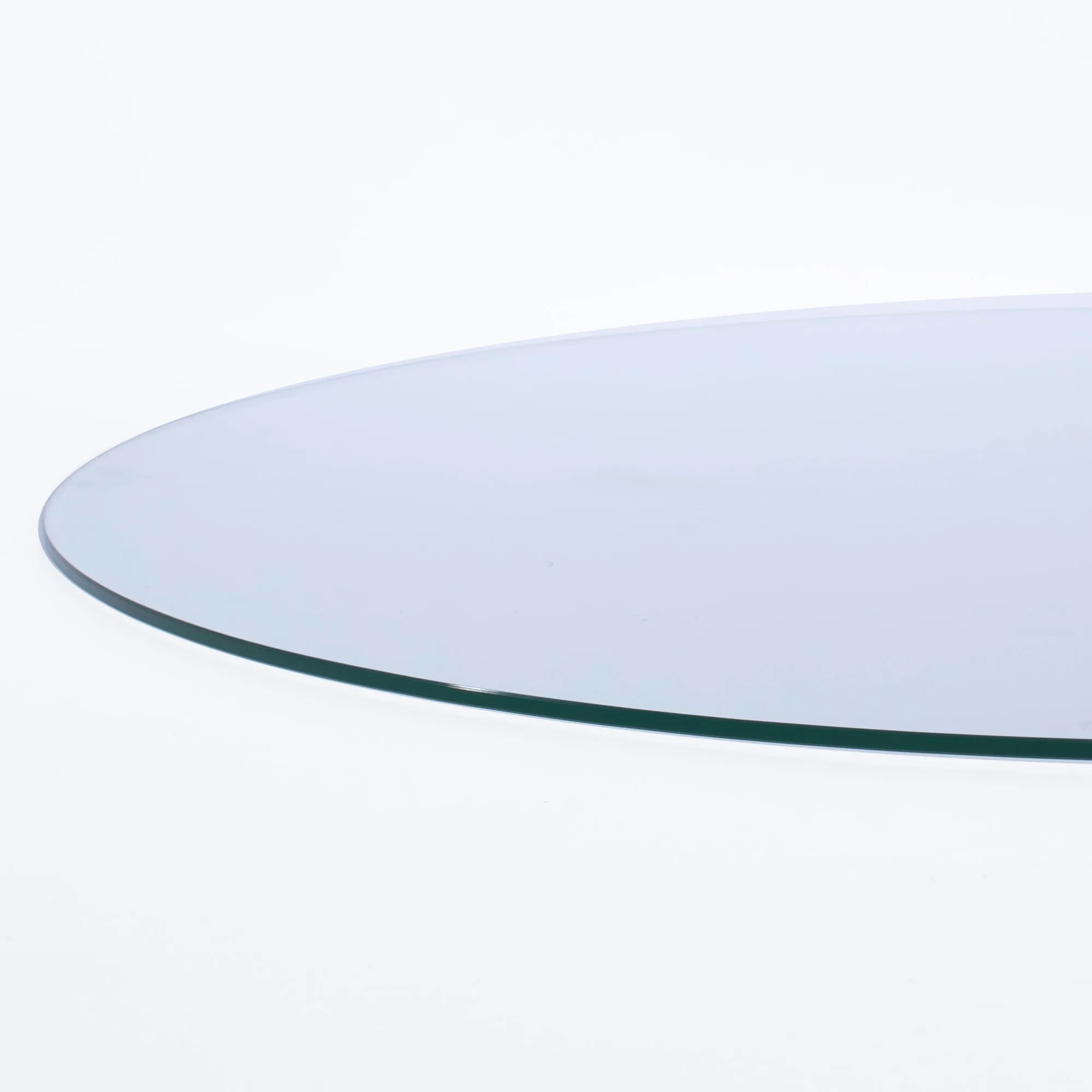 20" Round Clear Glass Table Tops