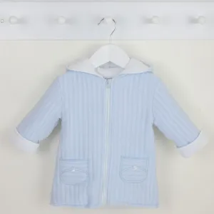 Baby Boys Blue Winter Coat - Pex