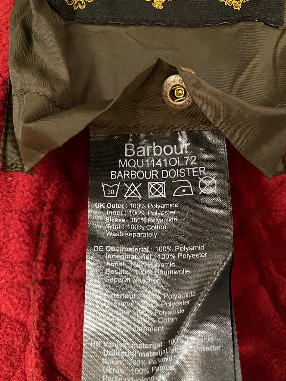 Barbour Men's Doister Jacket - 2 Colors