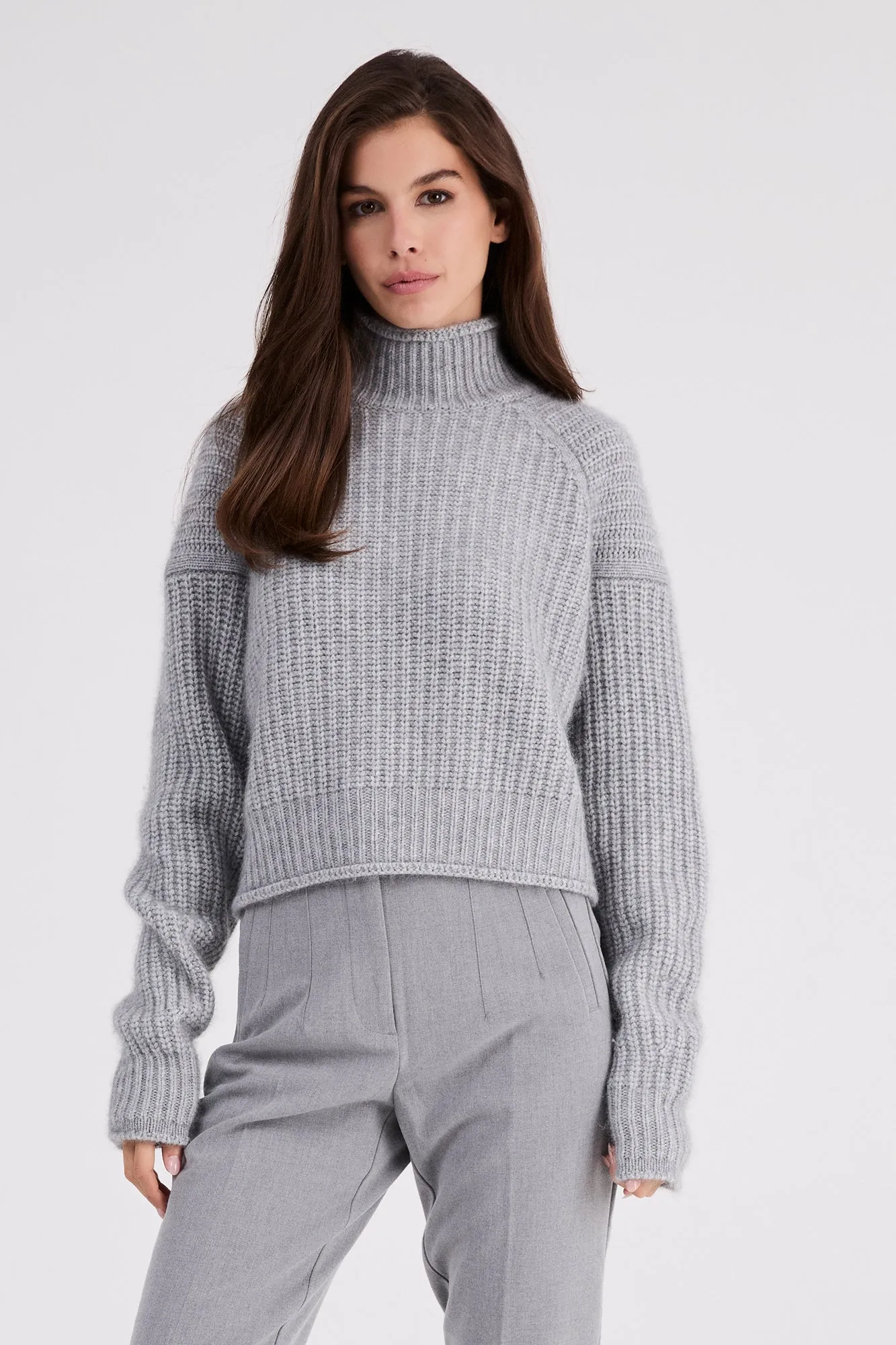   Beryll Carole Cashmere Sweater | Pebble Gray