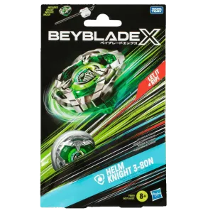 Beyblade X - Starter Pack Top and Launcher - Helm Knight 3-80N