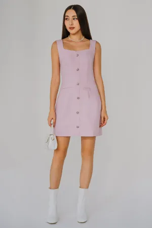 Camellia Tailored Dress (Ballet Pink)