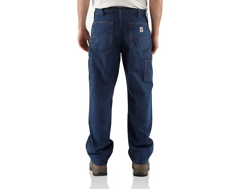 Carhartt, Flame-Resistant Signature Denim Dungaree, FRB13, Denim