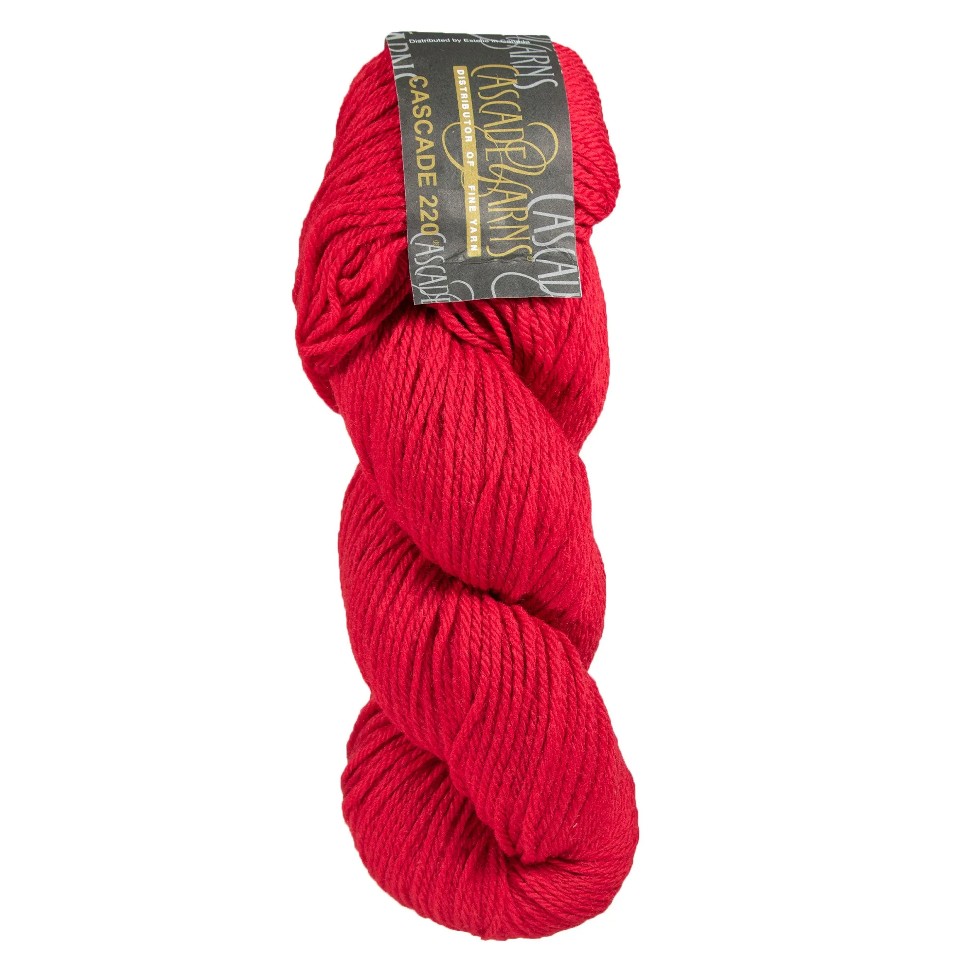 Cascade 220 Yarn - 8414 Bright Red