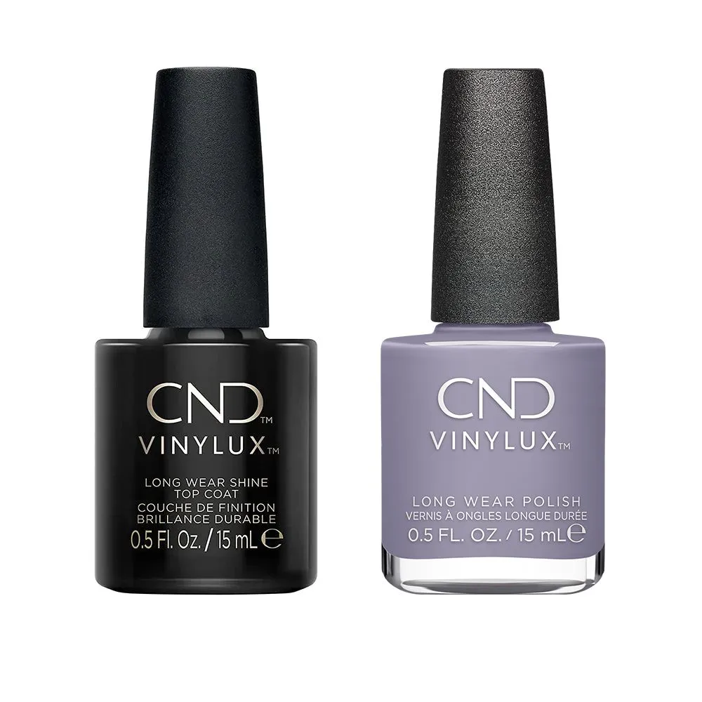 CND - Vinylux Topcoat & Hazy Games 0.5 oz - #462