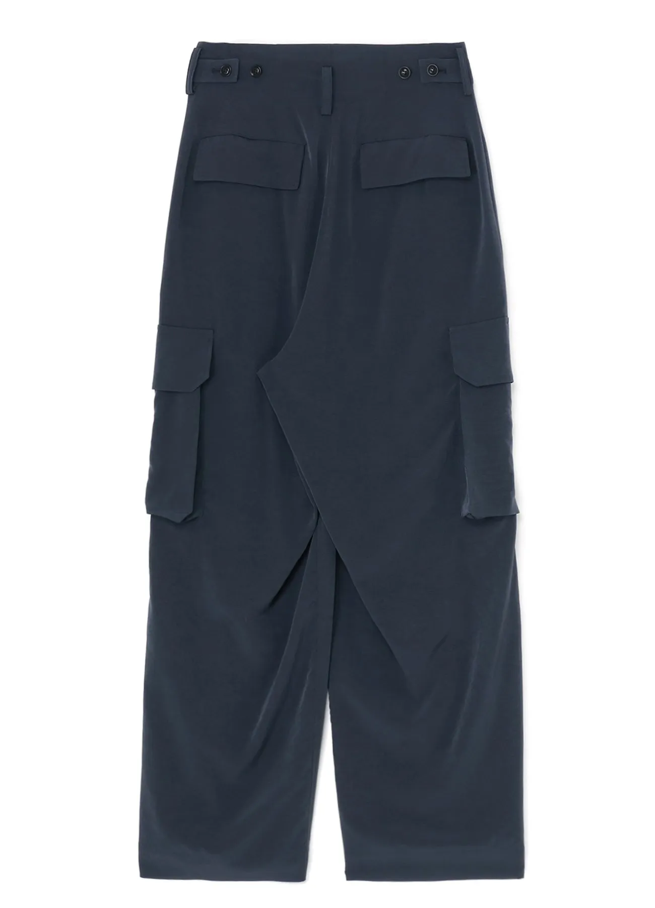 CREPE de CHINE CARGO PANTS