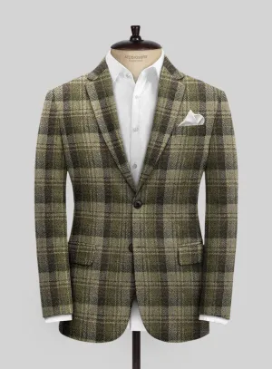 Harris Tweed Green Tartan Jacket