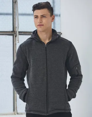 [JK41] Men's Heather Bonded Fleece Jacket