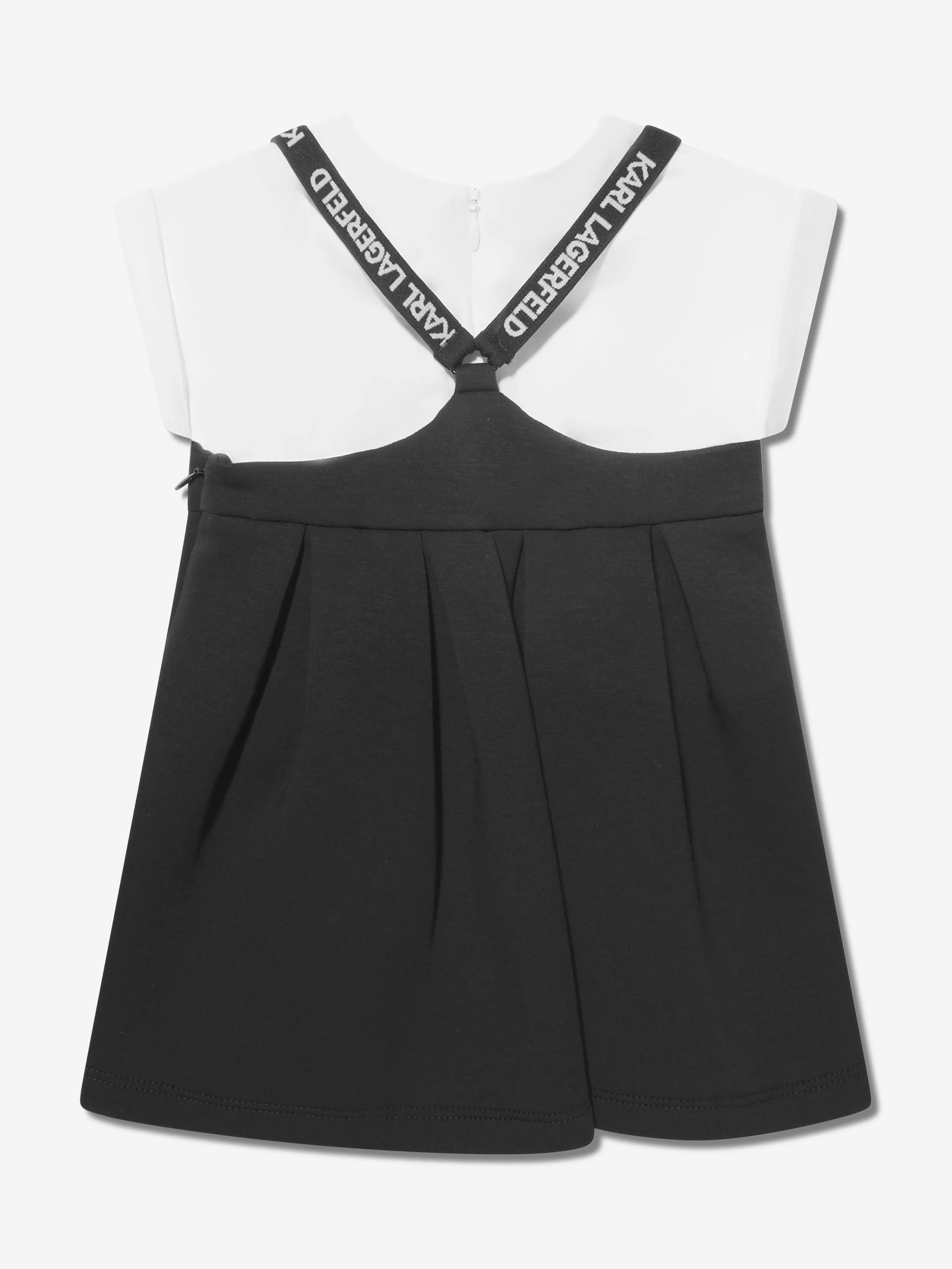 Karl Lagerfeld Baby Girls Dress And T-Shirt Set in Black