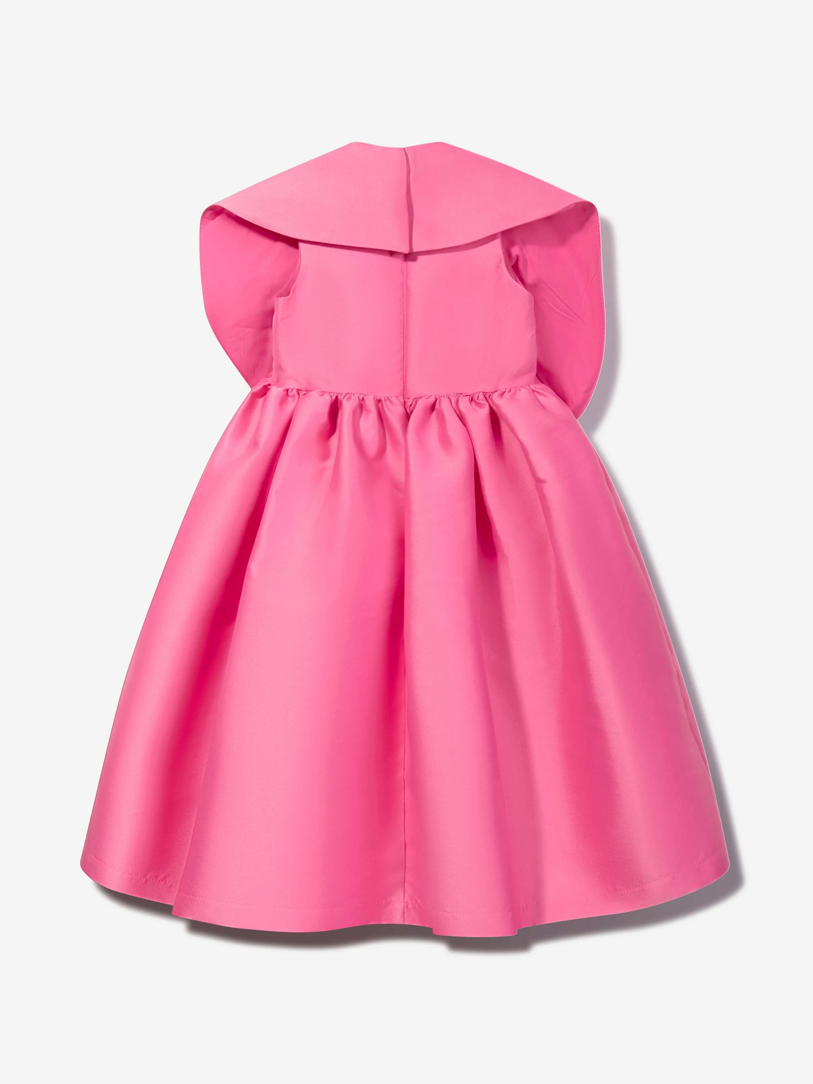 Mama Luma Girls Flared Special Occasion Dress With Bolero in Pink