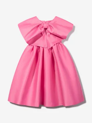 Mama Luma Girls Flared Special Occasion Dress With Bolero in Pink