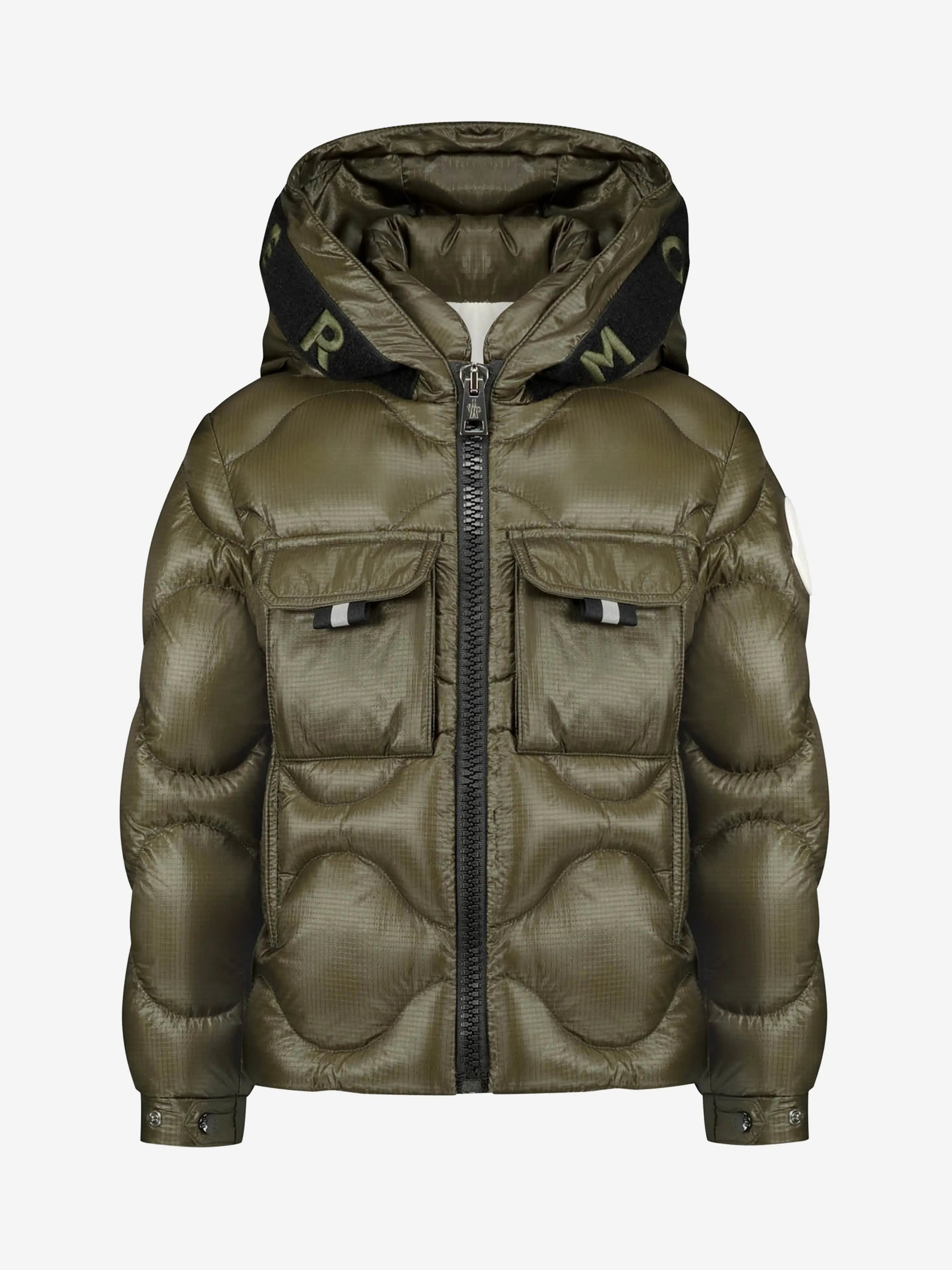 Moncler Boys Olive Down Padded Zonzo Jacket