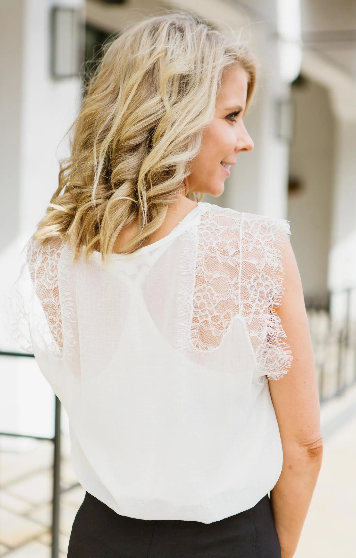 Odette Lace Top