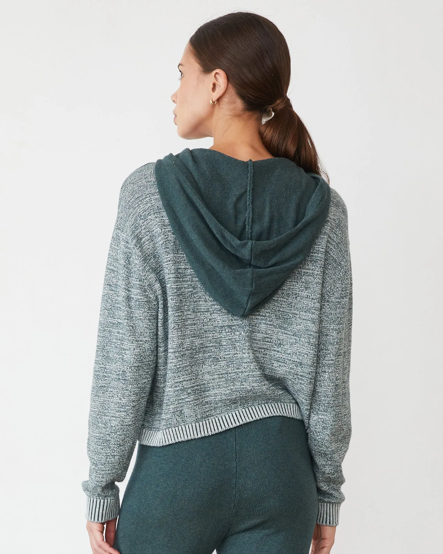 Organic Cotton Cashmere Hooded Sweater