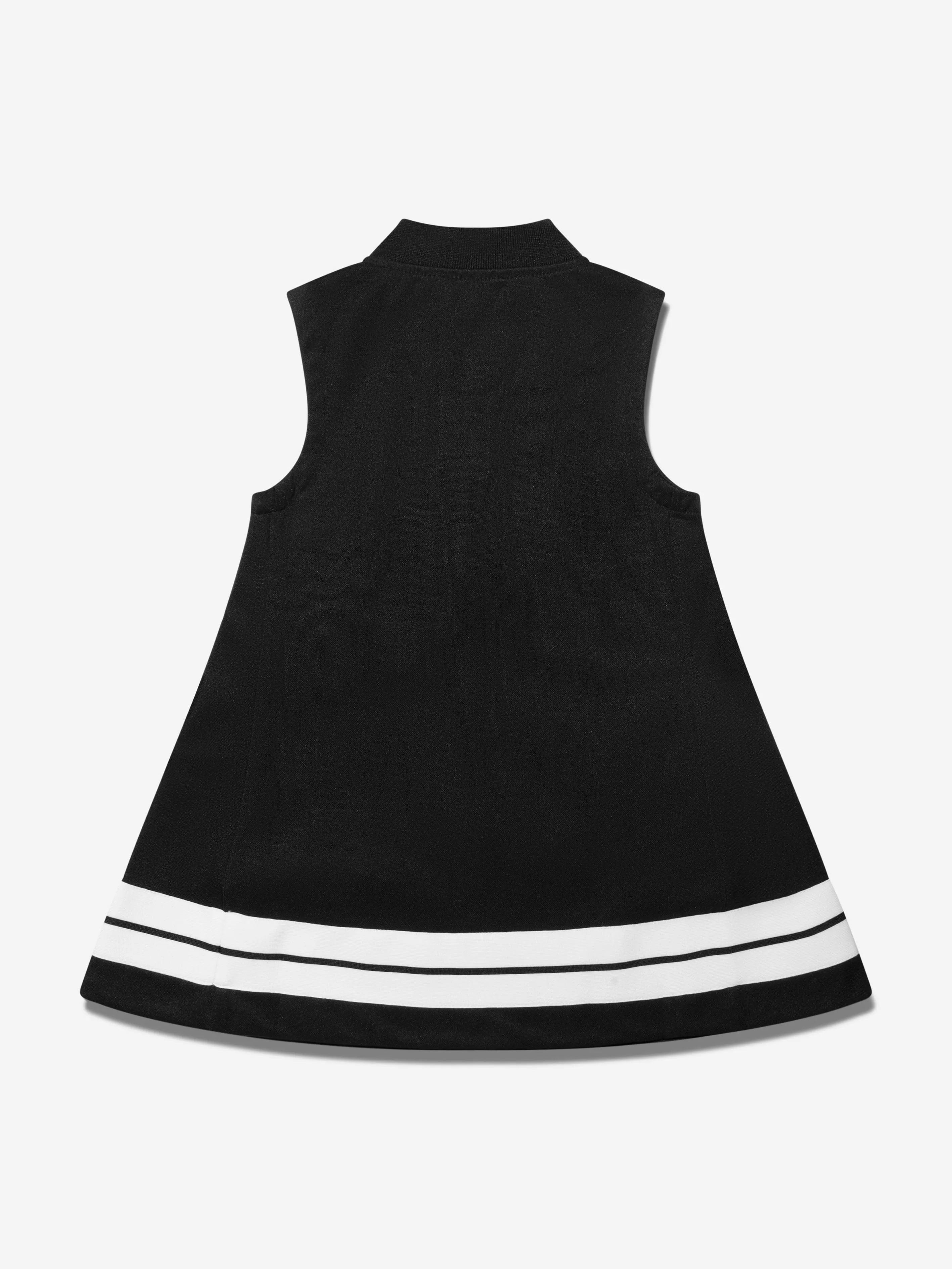 Palm Angels Girls Track Dress in Black