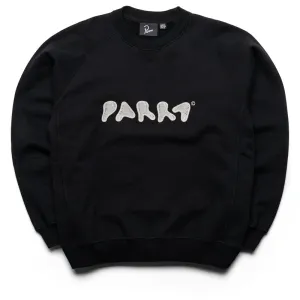 Parra Blob Logo Crewneck Sweatshirt - Washed Black