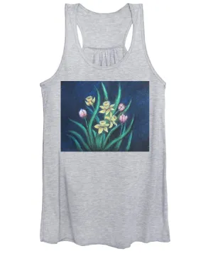 Plush Blooms ~ Women's Tank Top