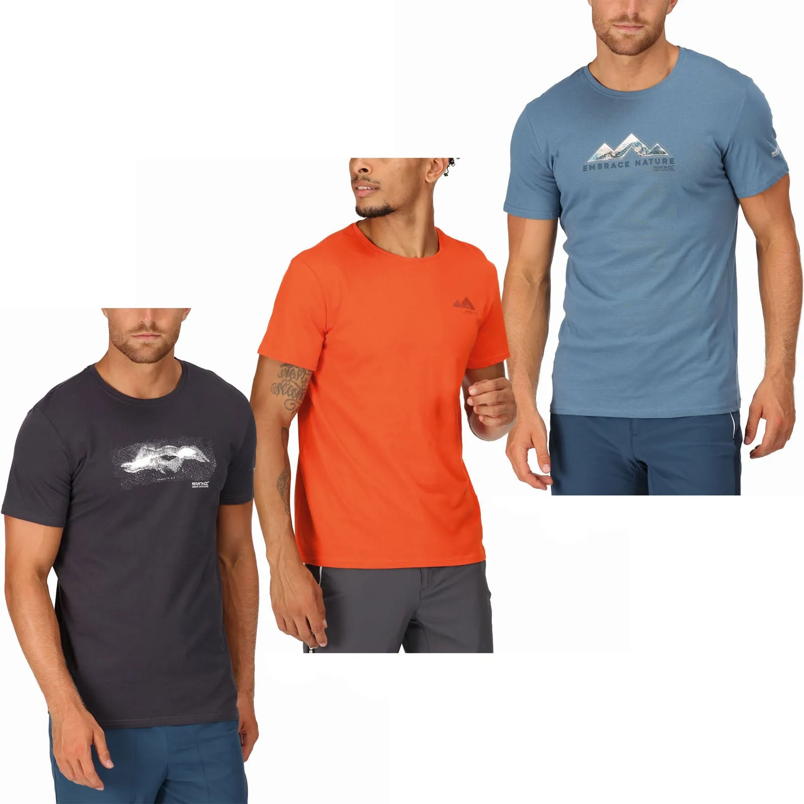 Regatta Mens Breezed III Active Short Sleeve T-Shirt