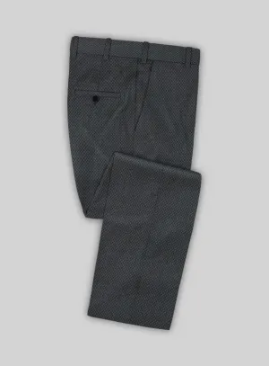 Scabal Londoner Abran Gray Wool Pants