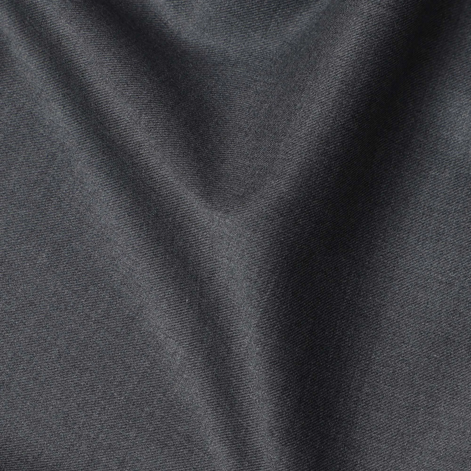 Steel Grey LOROPIANA Super 150's All Wool Suiting Fabric - 3.5 Meters, 150 cm Width, Made in Italy-D21260