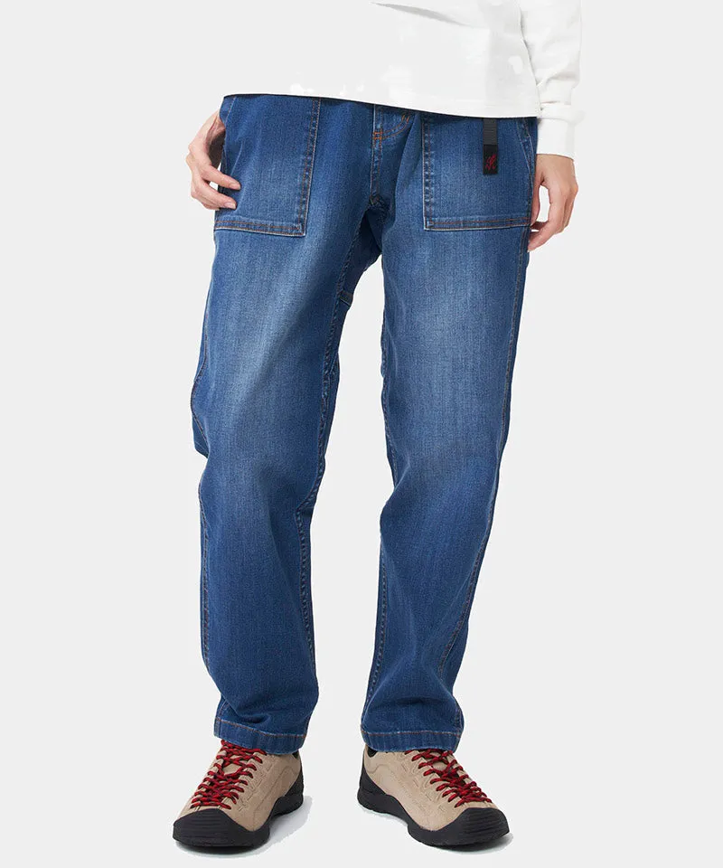 Stretch Denim Loose Tapered Ridge Pant