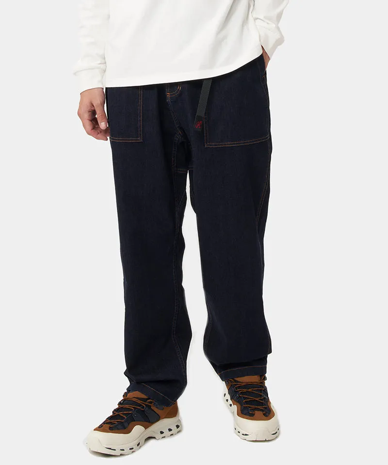 Stretch Denim Loose Tapered Ridge Pant