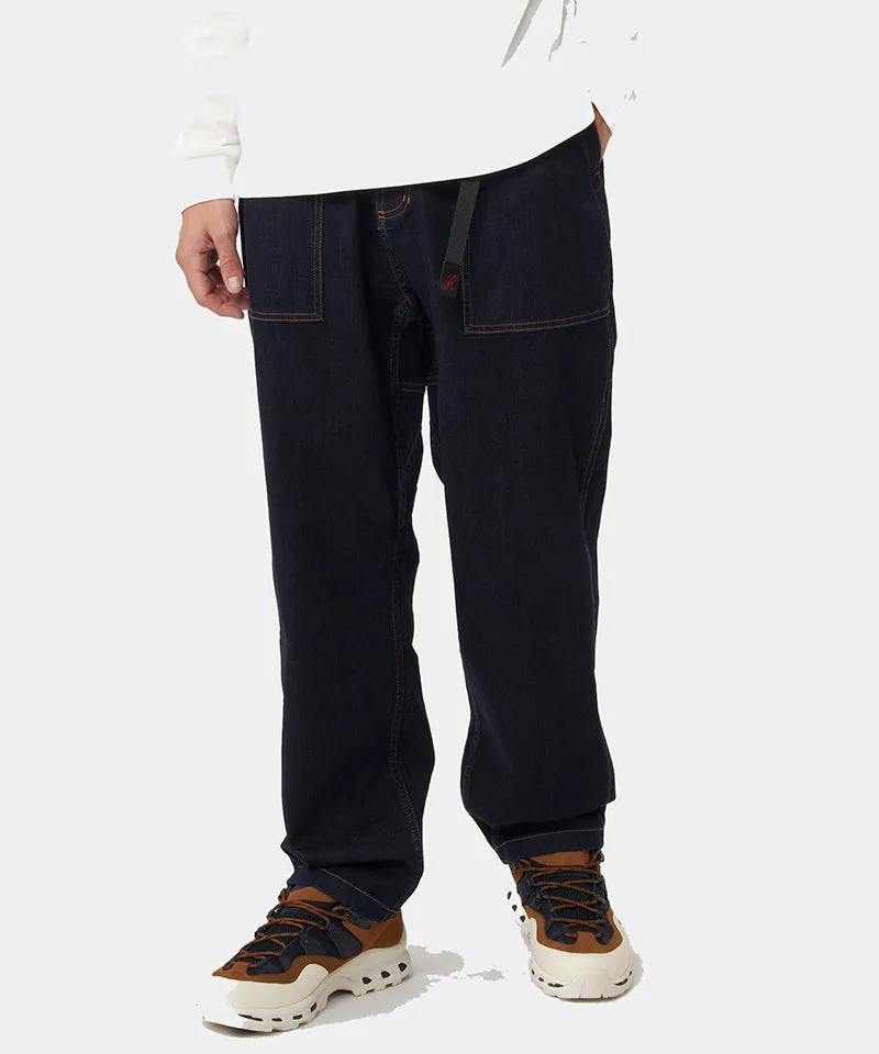 Stretch Denim Loose Tapered Ridge Pant