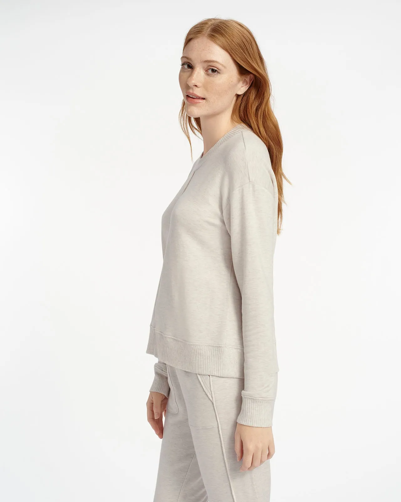 Supersoft Cloudberry Crew Neck Pullover