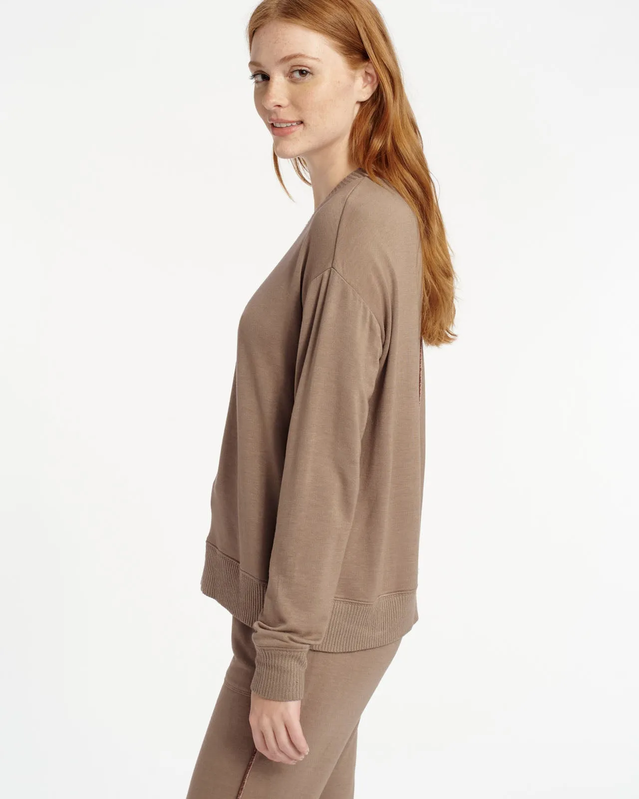 Supersoft Cloudberry Crew Neck Pullover