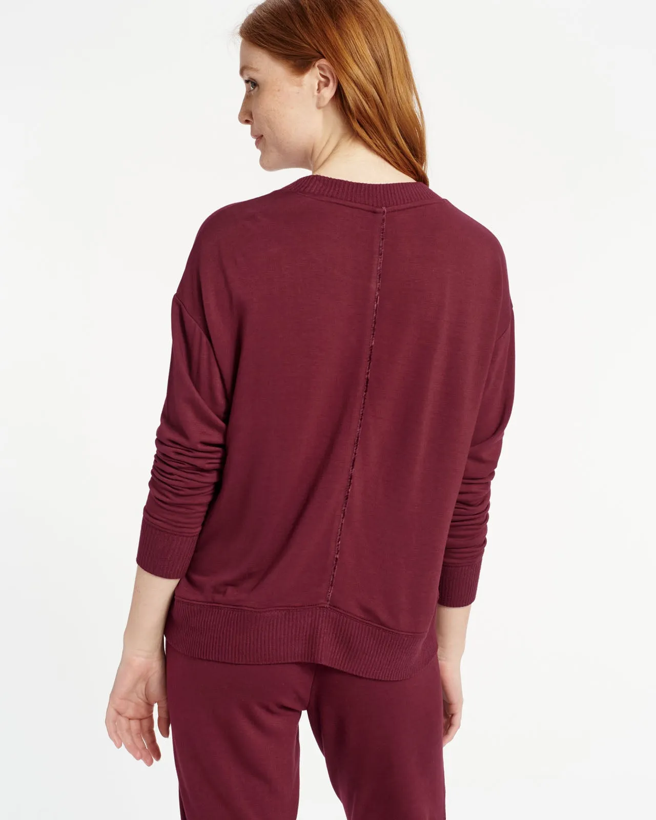 Supersoft Cloudberry Crew Neck Pullover