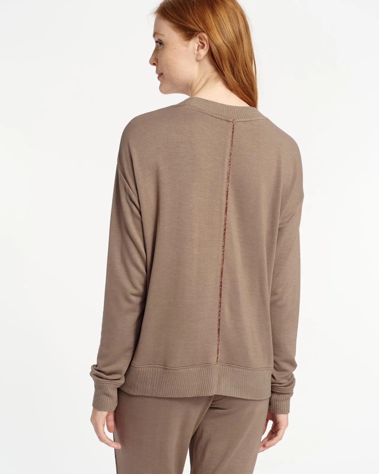 Supersoft Cloudberry Crew Neck Pullover