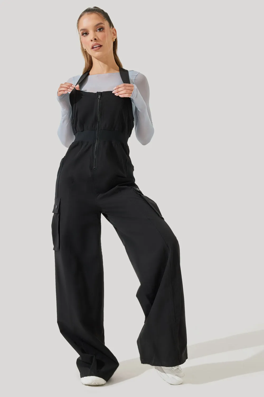 Take A Hike Overalls - Black