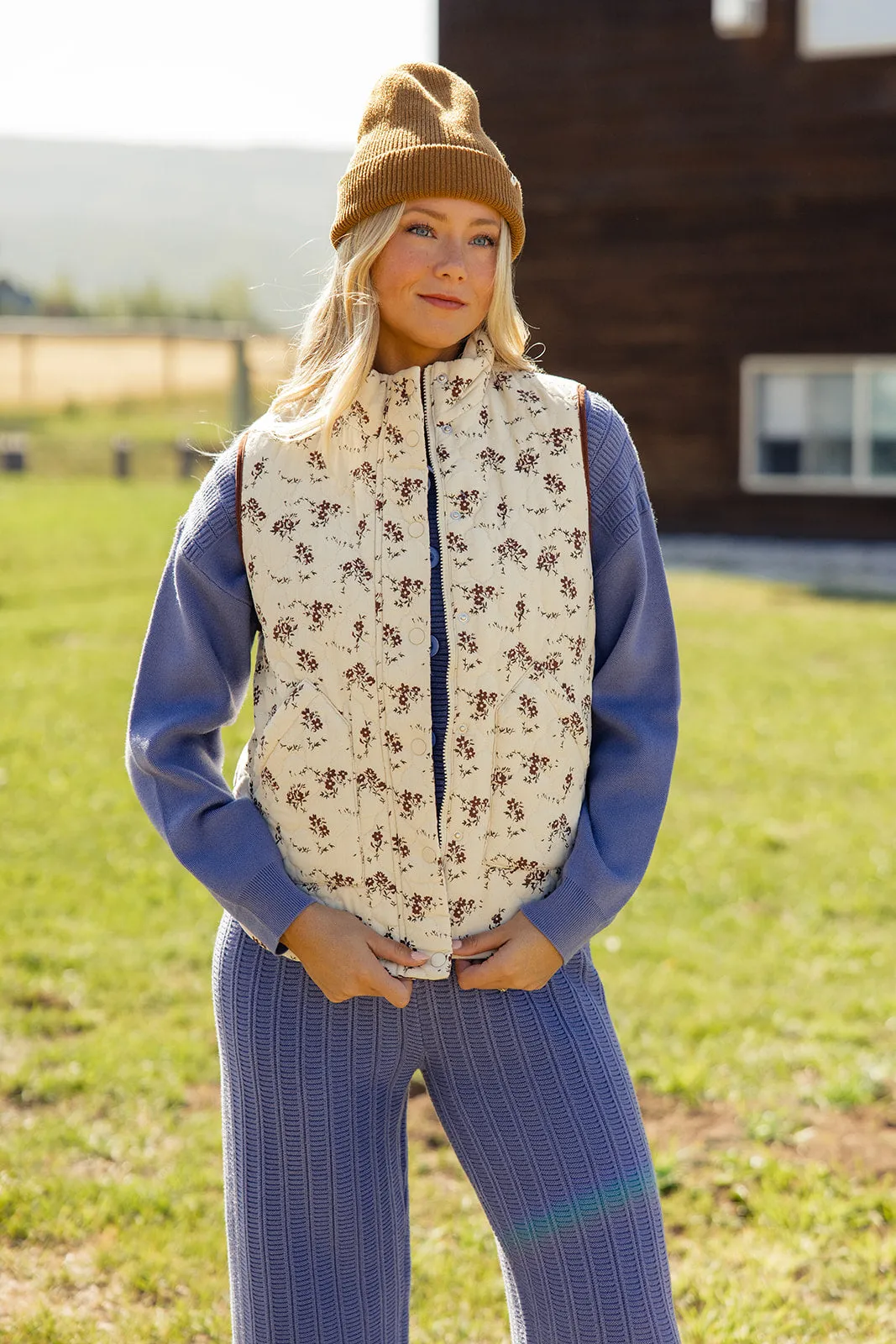 The Campfire Songs Quilted Vest