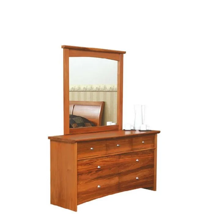 Verso 7 Drawer Dresser&Mirror