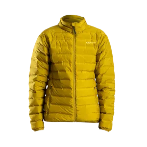 Women's Down Puffer Jacket (Mustard)